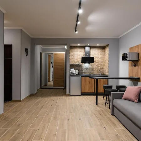 Apartamento нові затишні Smart-квартири Lего
