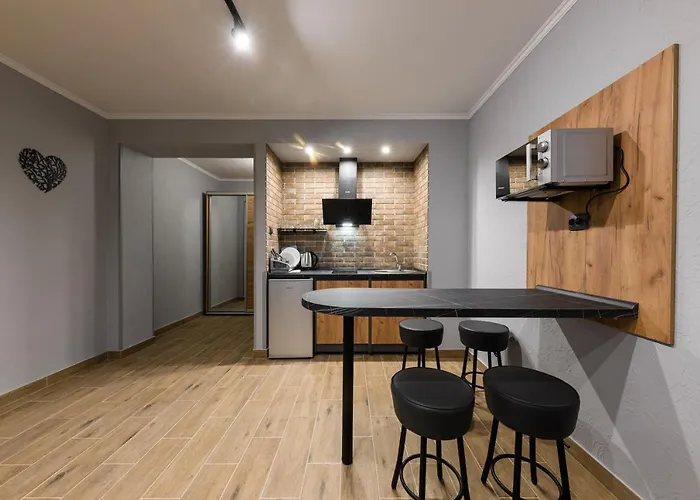 Apartamento нові затишні Smart-квартири Lего *