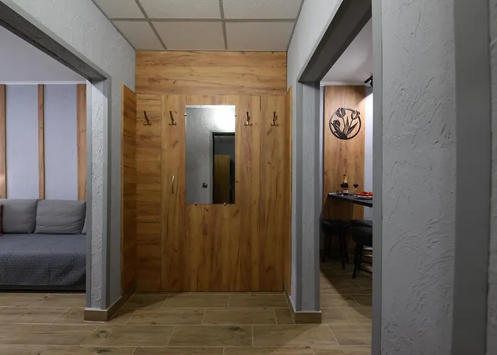 Apartamento нові затишні Smart-квартири Lего *